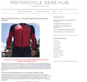 REVIEW: All-Season Airtex Armored Motorcycle Shirt