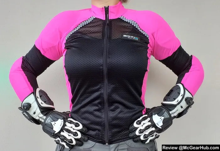 Online Review: Bohn Armor Airtex Women's Riding Shirt