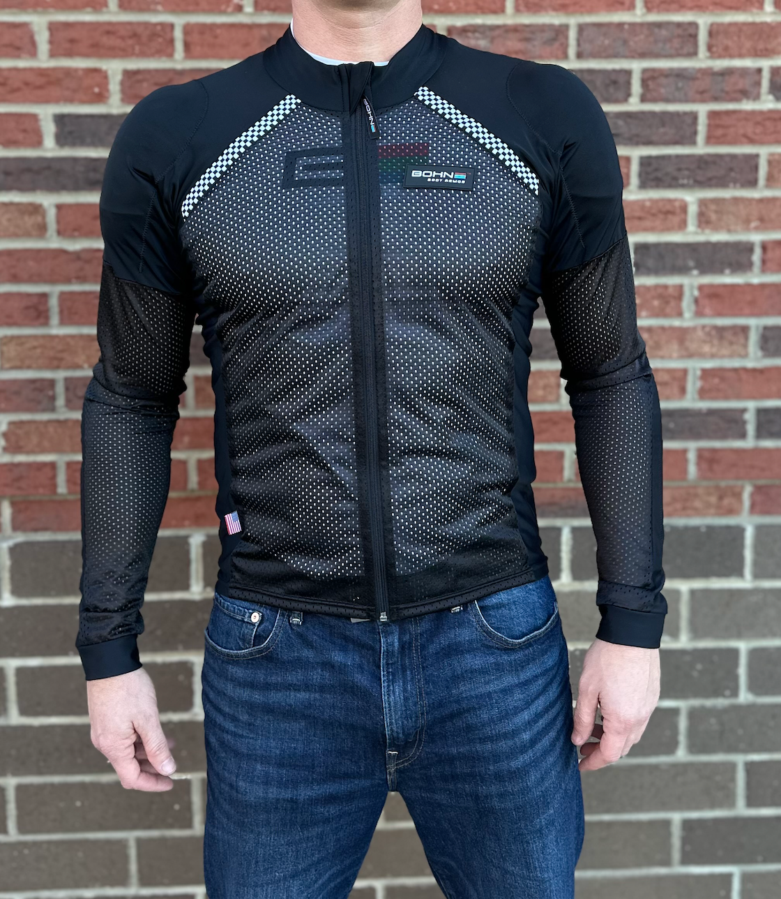 Airtex™ Armored Motorcycle Shirt - Black