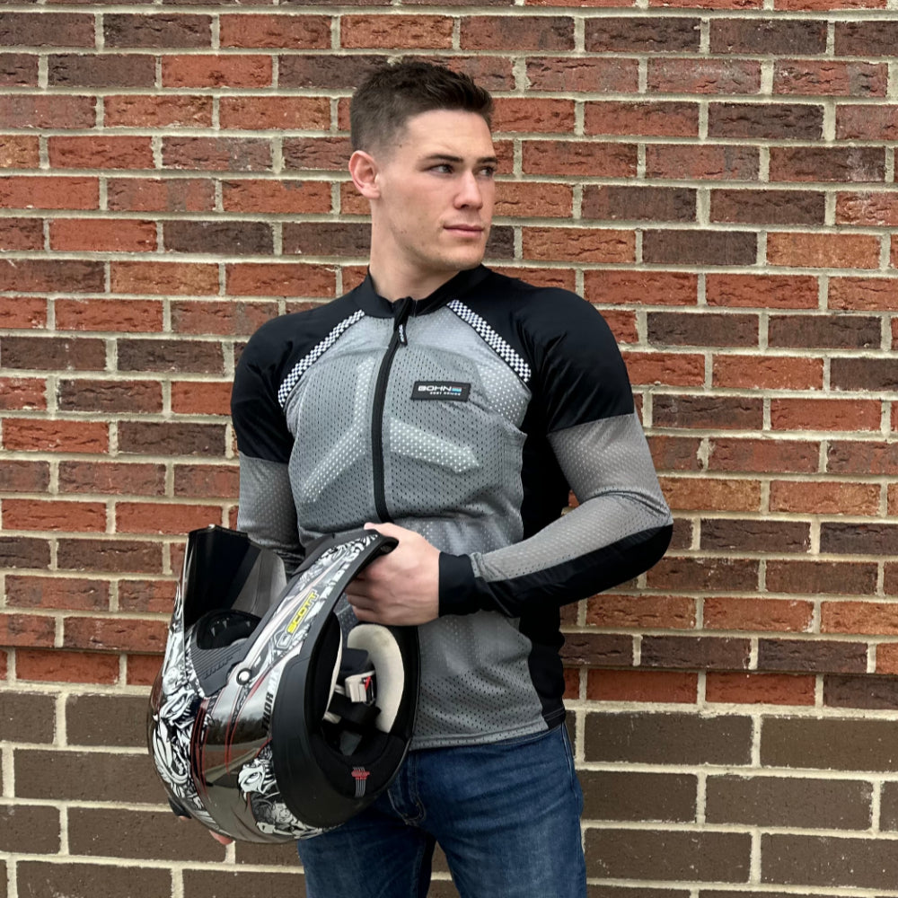 Airtex™ "Adventure" Motorcycle Shirt w/ Chest Protection