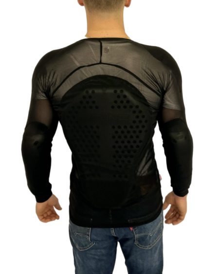 Hot Sexy Men's Cool Mesh See-through Skin Tight Fitted Long Sleeve Tops T- shirt