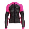 All-Season Women's Armored Riding Shirt Pink and Black