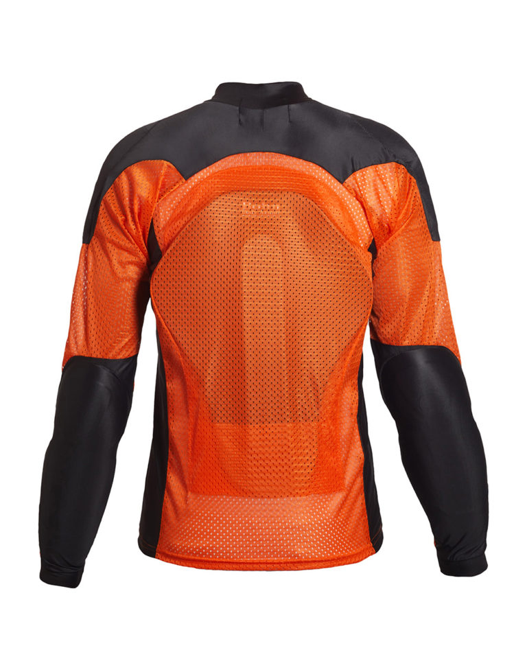 Airtex™ – Mesh Armored Motorcycle Shirt – Hi-Vis Orange | Bohn Body Armor