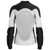 Season Black and White Armored Motorcycle Shirt Back Women low res