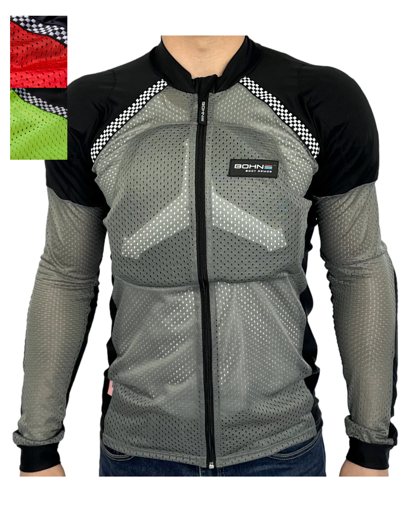 Bohn Padded Body Suit Under Armor Protection Gear Mesh Shirt Pants  Motorcycle
